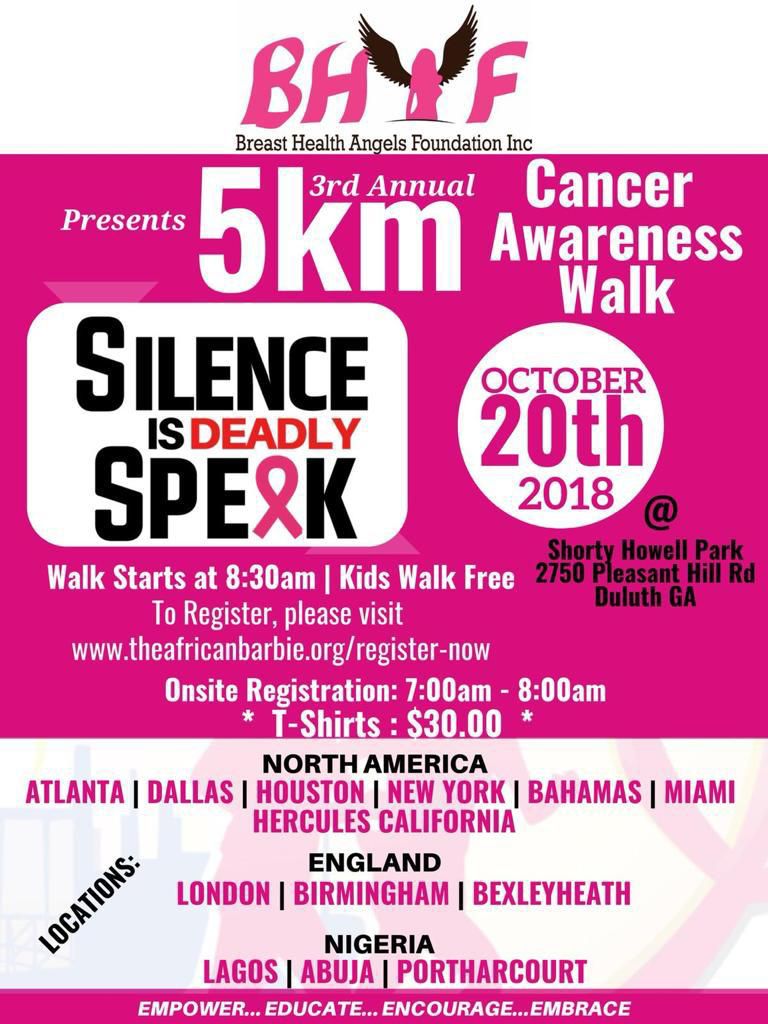 5k Breast Cancer Awareness Walk