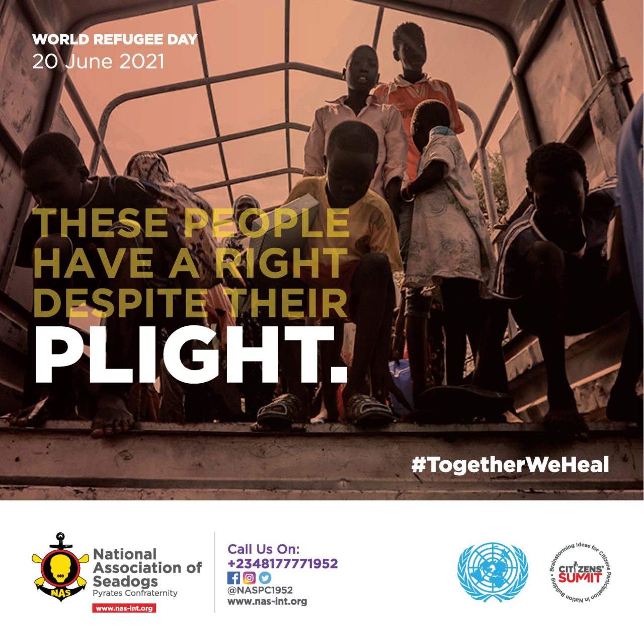World Refugee Day: Citizens of the World Deserve Peace and Tranquility ...