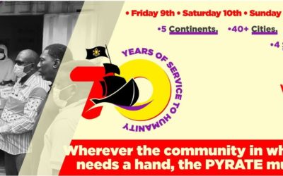 70th Anniversary and A Weekend of Service to Humanity
