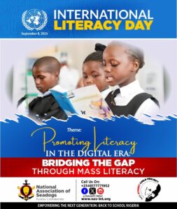 Address by the National Association of Seadogs (Pyrates Confraternity) on the occasion of the International Literacy Day 2025