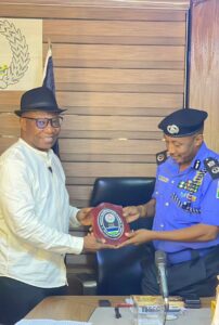 Dr Joseph Oteri and CP FCT