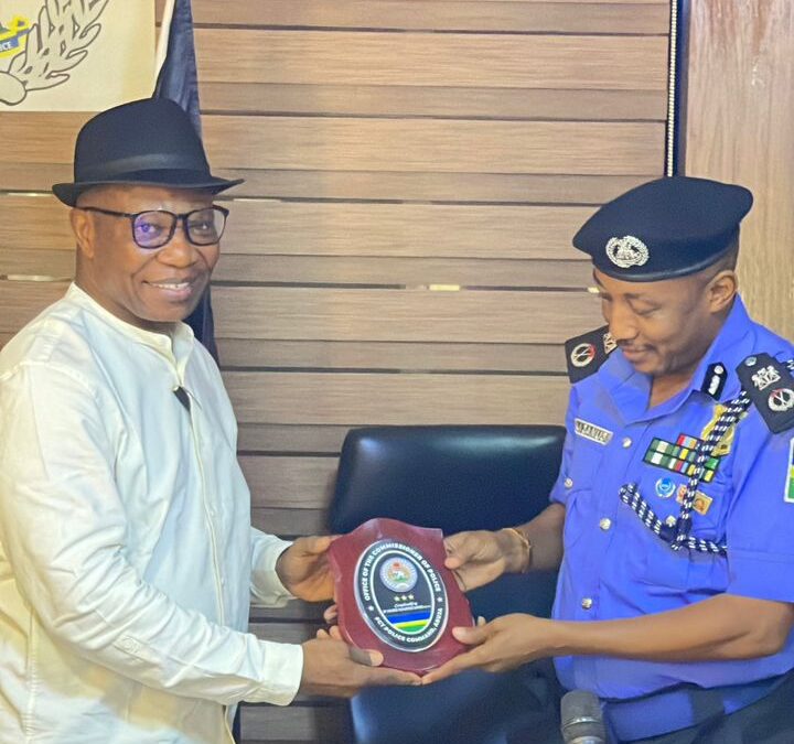 COURTESY VISIT BY THE NAS CAPOON (PYRATES CONFRATERNITY) TO THE FCT COMMISSIONER OF POLICE